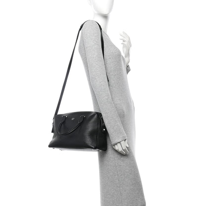 MCM Grained Calfskin Medium Ella Boston Black 2 of 11