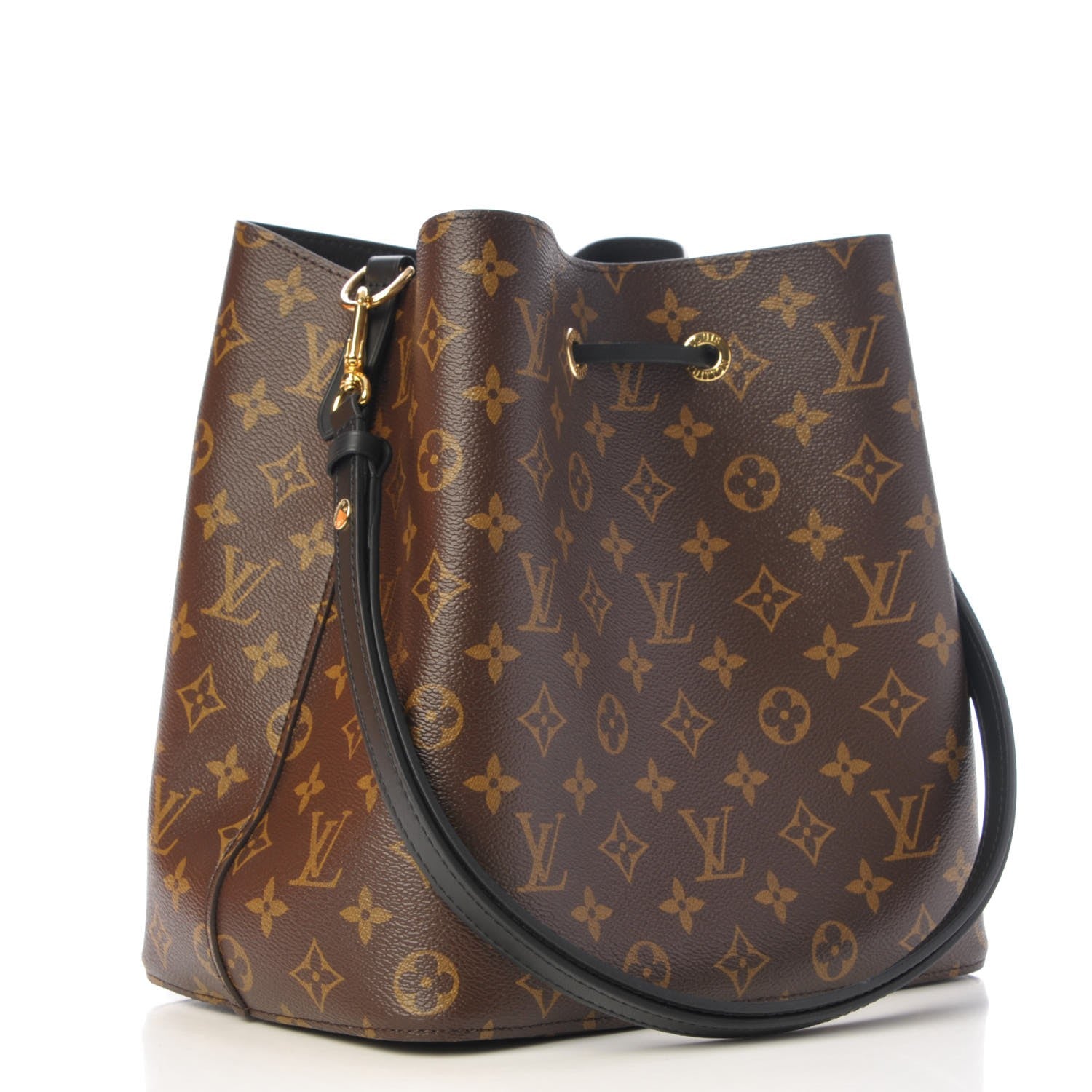 Louis Vuitton Monogram Neonoe MM Black 3 of 7