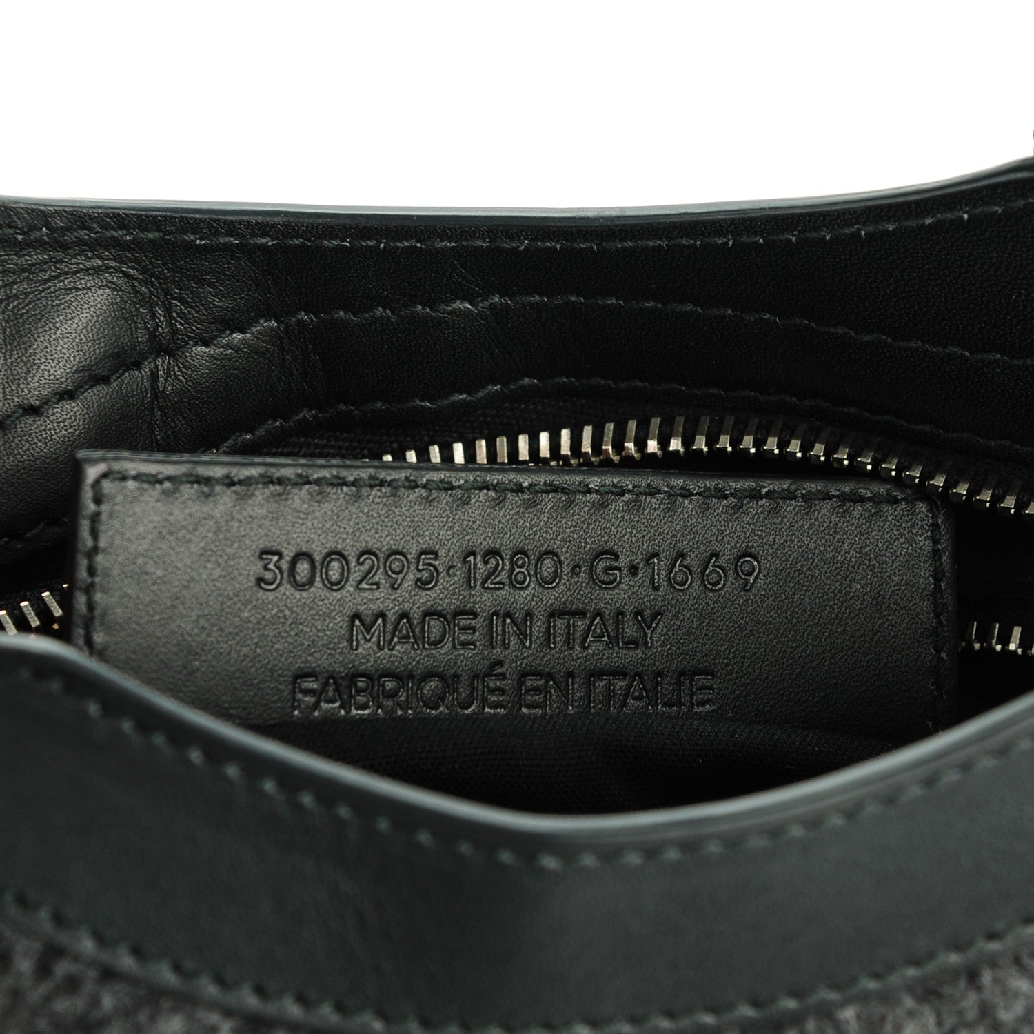 Balenciaga Alpaca Calfskin Classic Silver Hardware Mini City Black 8 of 8