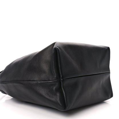 Valentino Garavani Nappa Vlogo Pouf Pouch Black 7 of 8