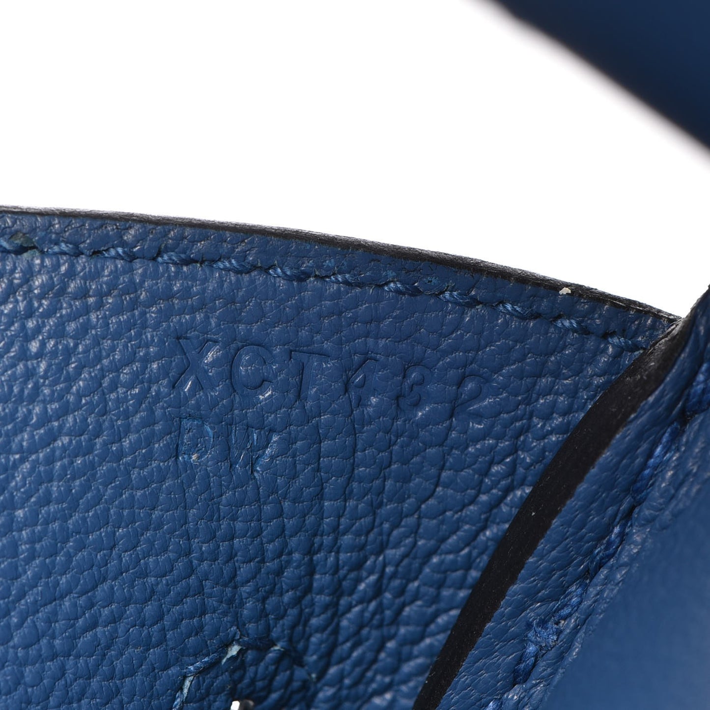 Epsom Birkin 35 Bleu Agate
