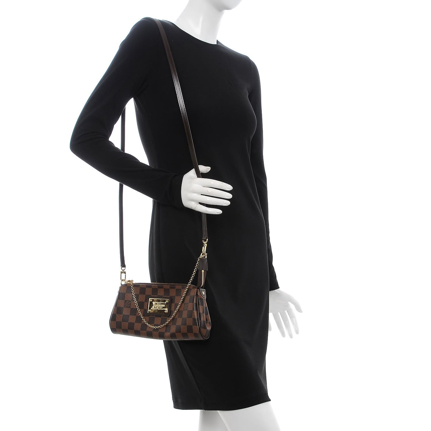 Damier Ebene Eva Clutch