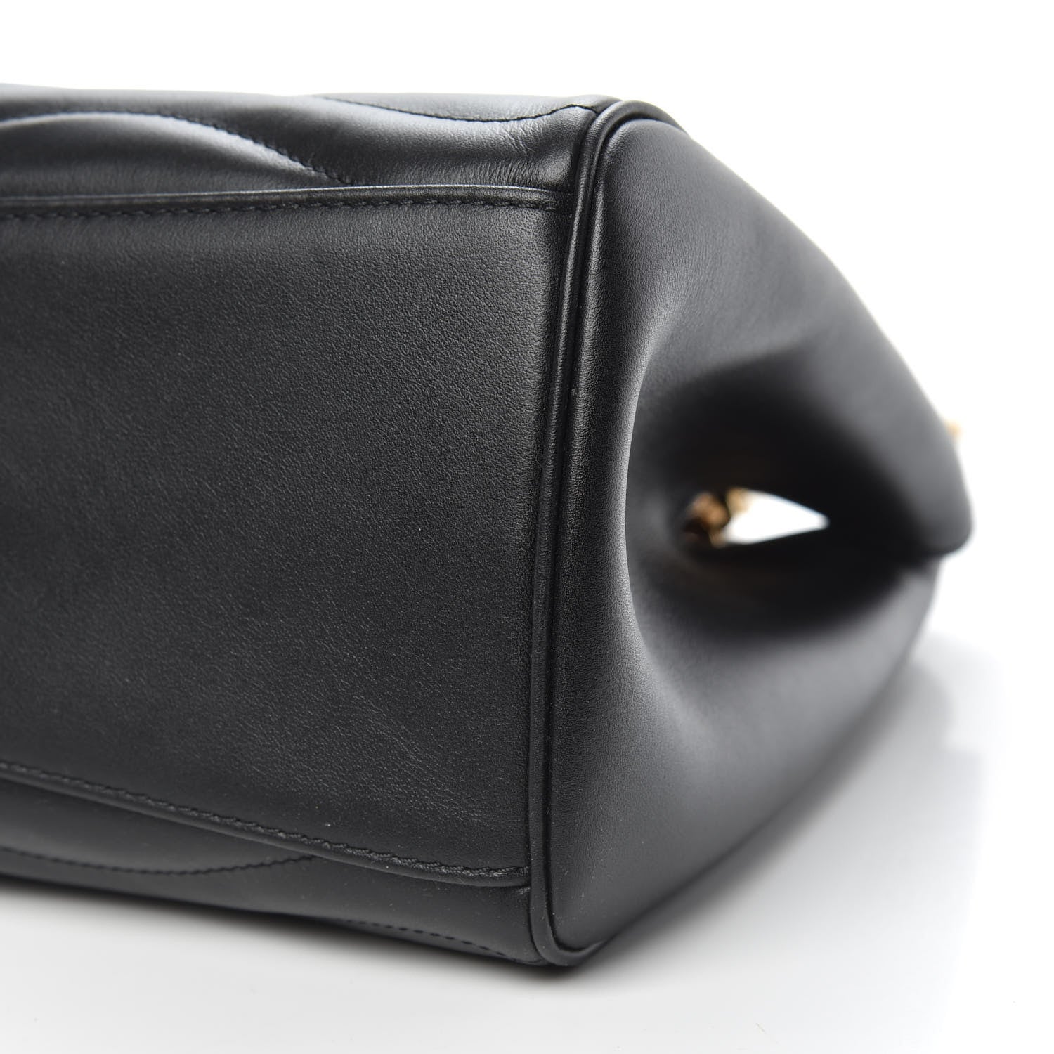 Louis Vuitton Calfskin New Wave Chain Tote Black 8 of 9