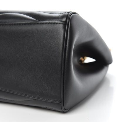 Louis Vuitton Calfskin New Wave Chain Tote Black 8 of 9