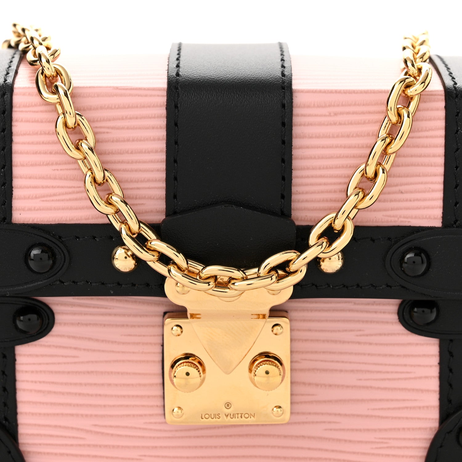 Louis Vuitton Epi Essential Trunk NM Rose Ballerine 7 of 10