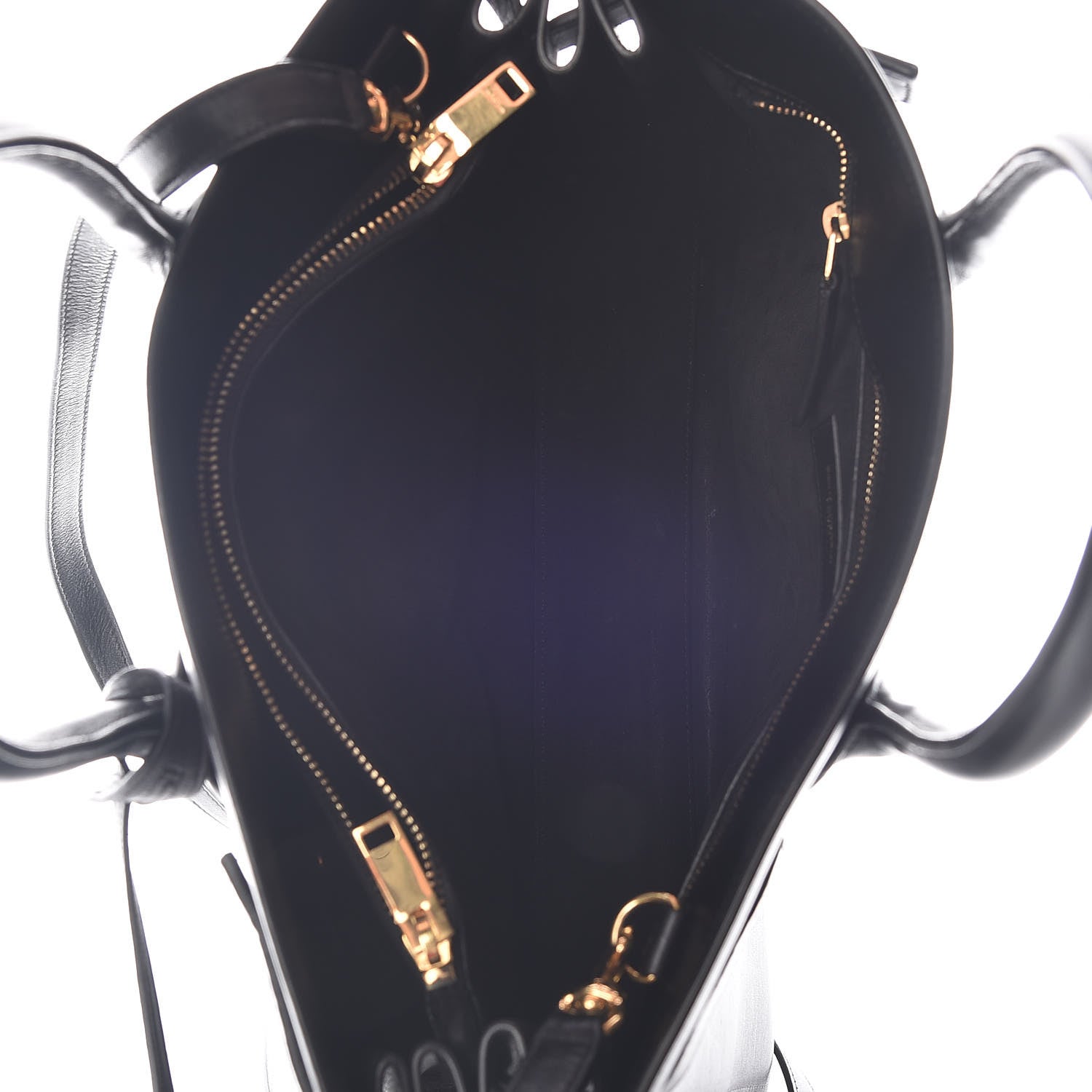 Saint Laurent Calfskin Small Sac De Jour Black 9 of 19