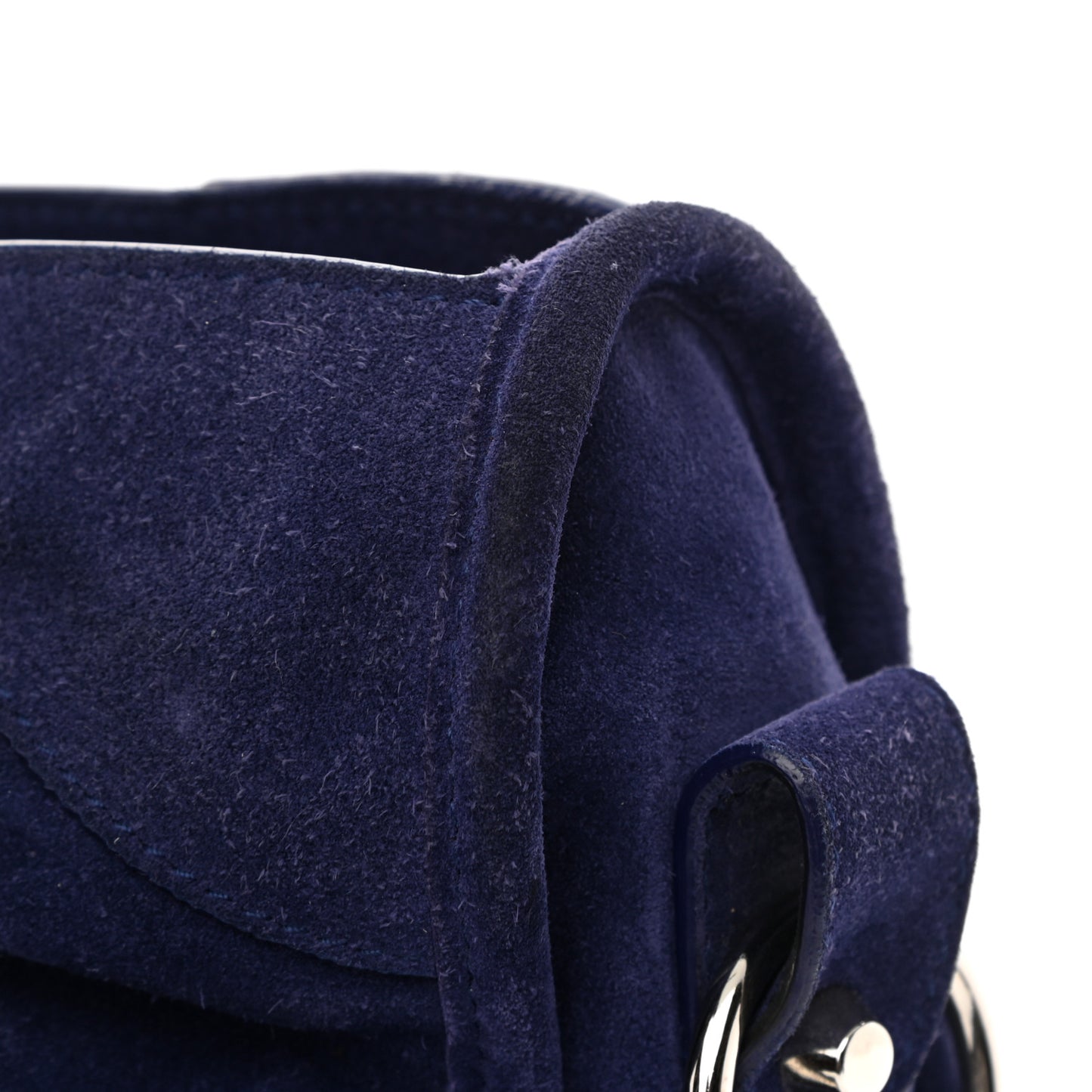 Baby Daim Suede Classic Hardware City Bleu Nuit