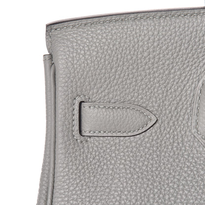 Hermes Togo Birkin 30 Gris Mouette 31 of 34
