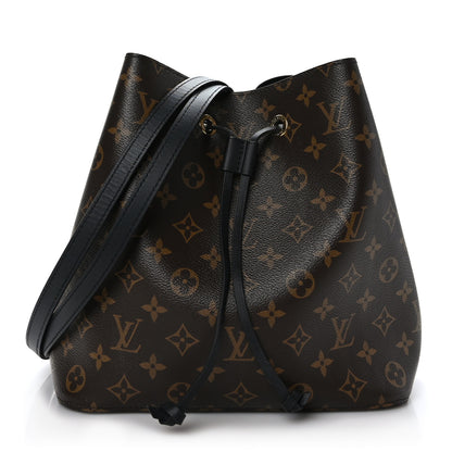 Louis Vuitton Monogram Neonoe MM Black 1 of 10