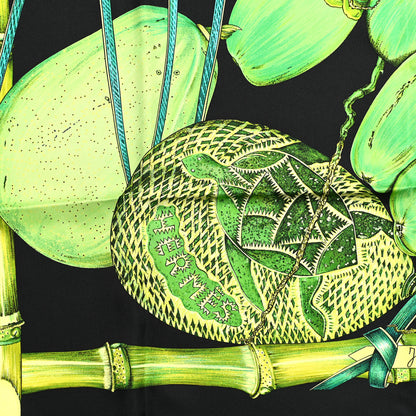 Hermes Silk Jardin Creole Scarf 90 2 of 6