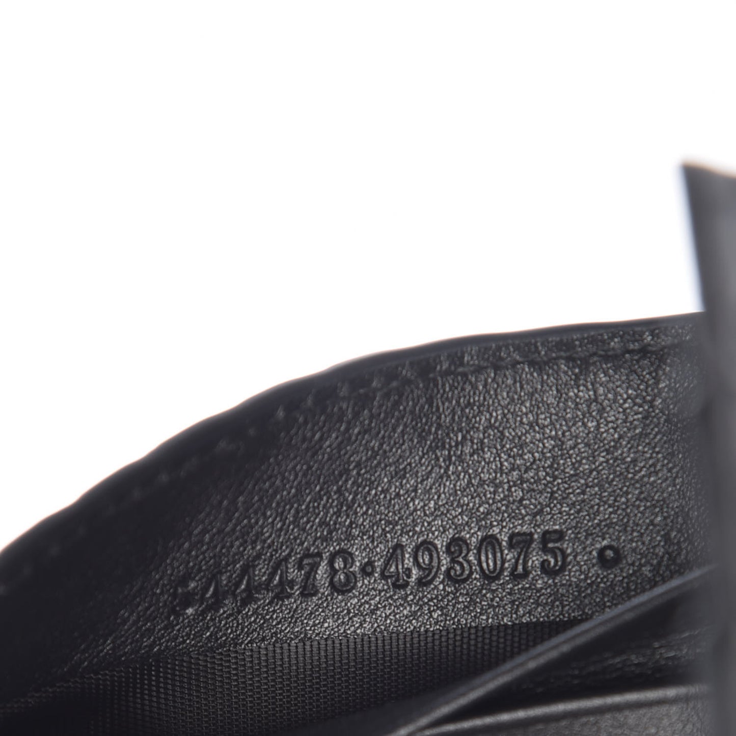 Microguccissima Bi-Fold Money Clip Wallet Black