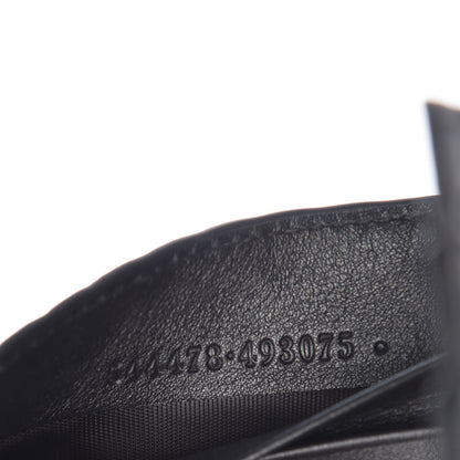 Gucci Microguccissima Bi-Fold Money Clip Wallet Black 7 of 9