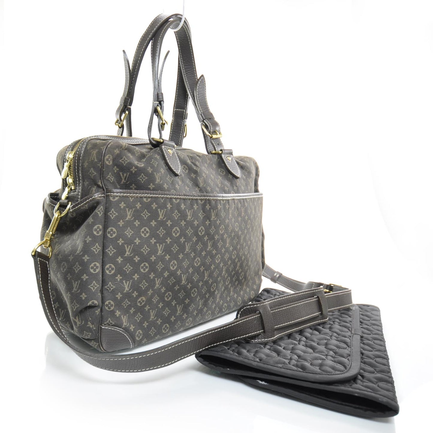 Mini Lin Diaper Bag Ebene