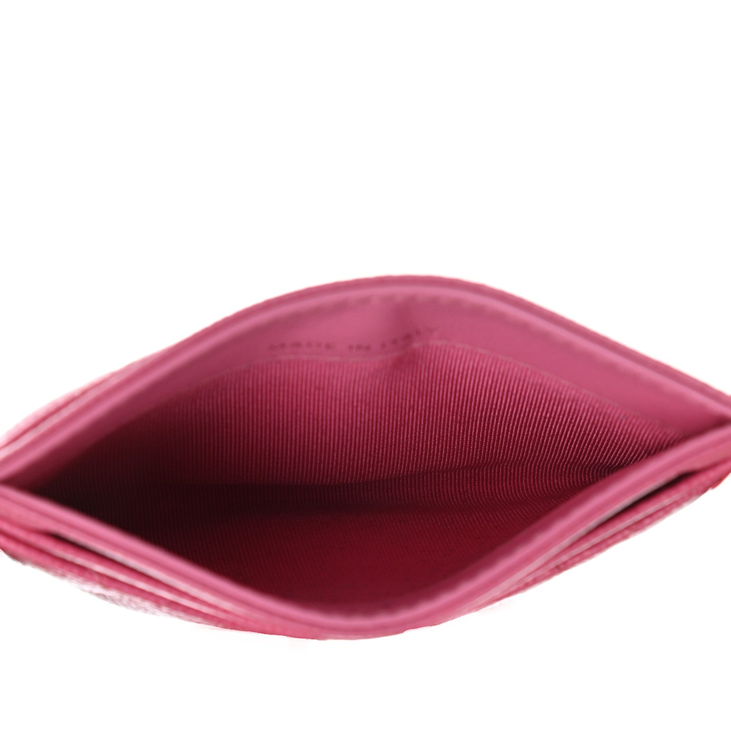 Chanel Caviar Quilted Card Holder Pink 5 of 7