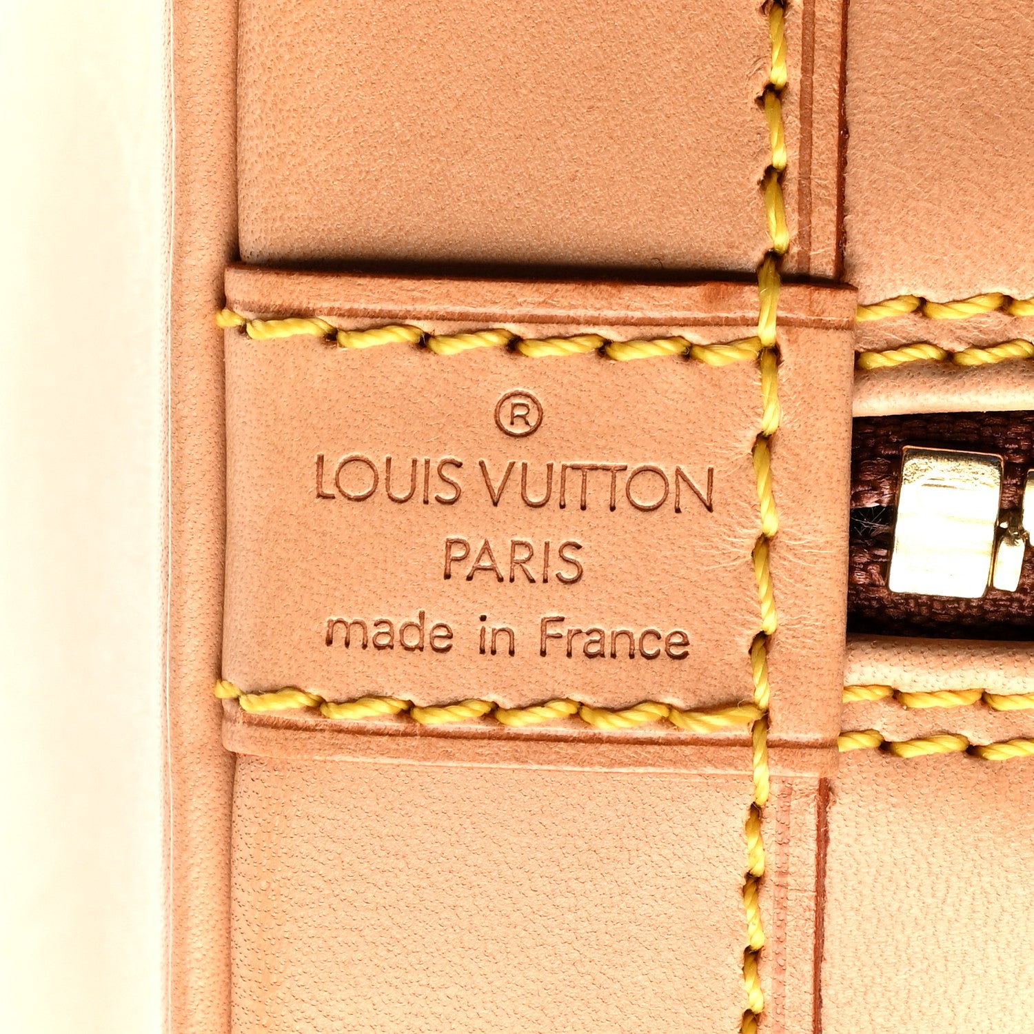 Louis Vuitton Vachetta Alma PM 6 of 11