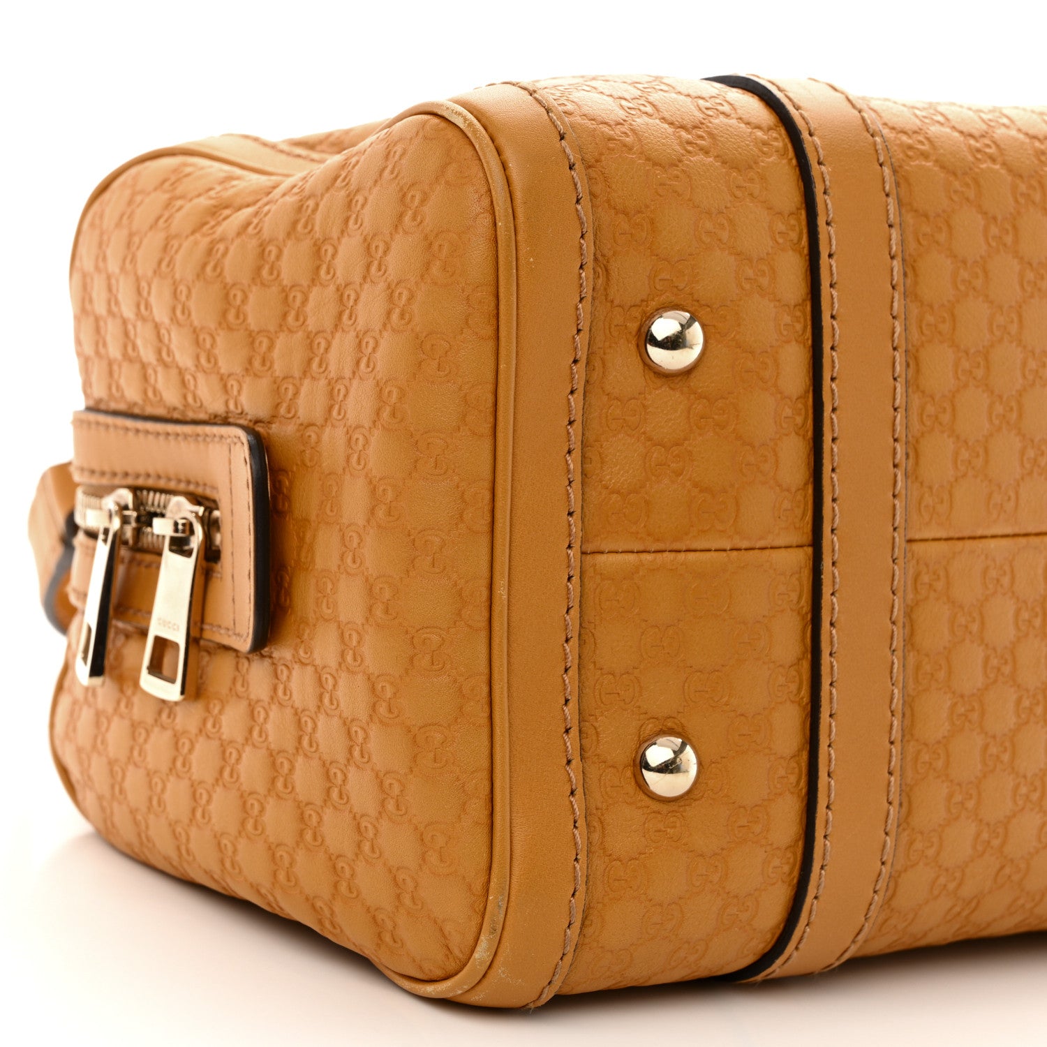 Gucci Microguccissima Small Boston Yellow 10 of 13