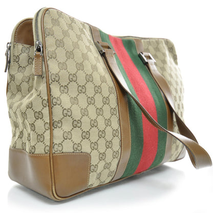 Gucci Monogram Large Web Tote 3 of 10