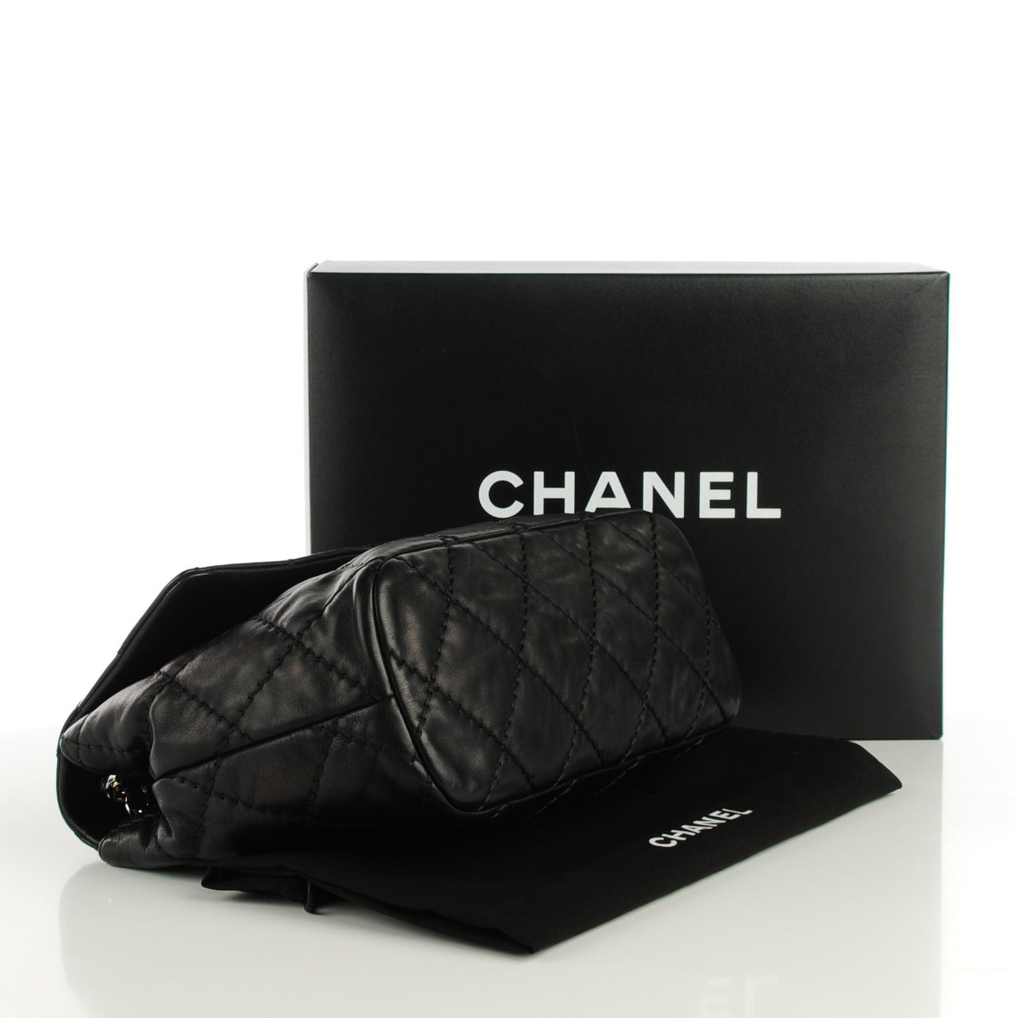 Calfskin Small Love Me Tender Flap Black