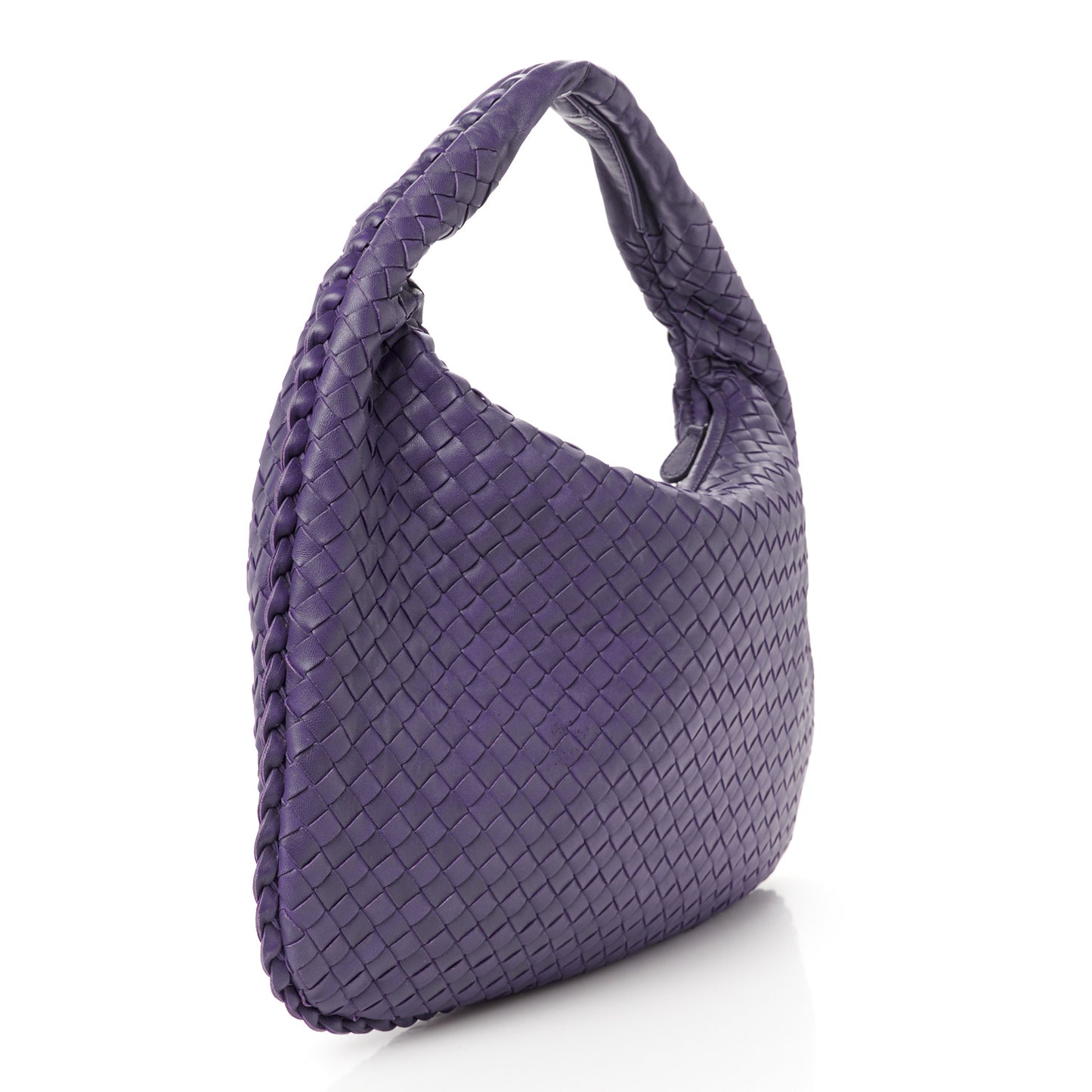 Nappa Intrecciato Medium Veneta Hobo Anemone