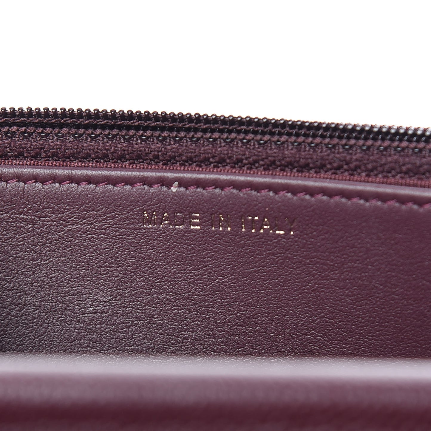 Caviar Quilted Boy Wallet On Chain WOC Dark Purple