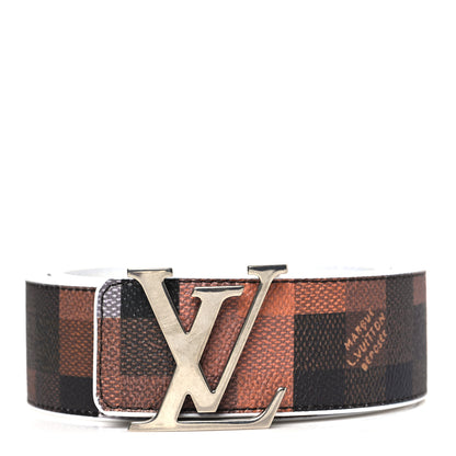 Louis Vuitton Calfskin Cowmooflage 40mm LV Initiales Reversible 110 44 Belt Brown 1 of 4