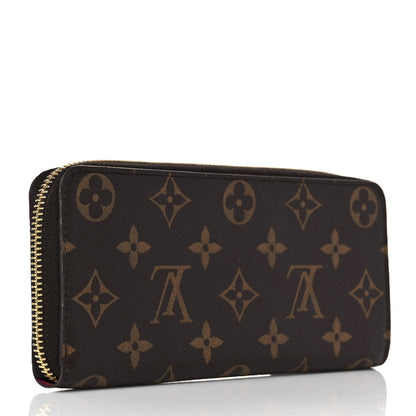 Louis Vuitton Monogram Clemence Wallet Fuchsia 3 of 9
