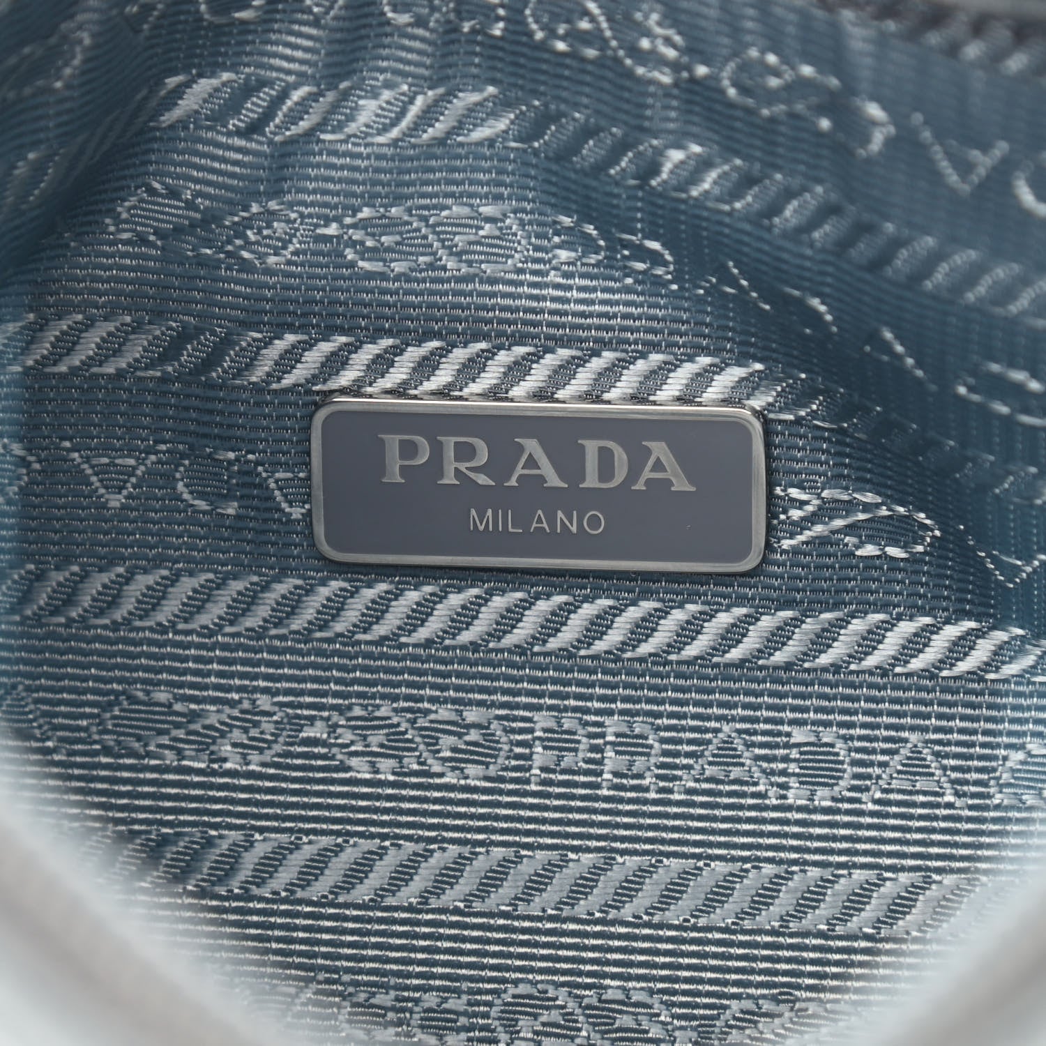 Prada Tessuto Nylon Mini Re-Edition 2000 Bag Astrale 6 of 9
