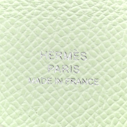 Hermes Epsom Calvi Card Case Vert Fizz 7 of 11