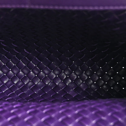 Bottega Veneta Nappa Intrecciato Small Padded The Handle Tote Purple 5 of 12
