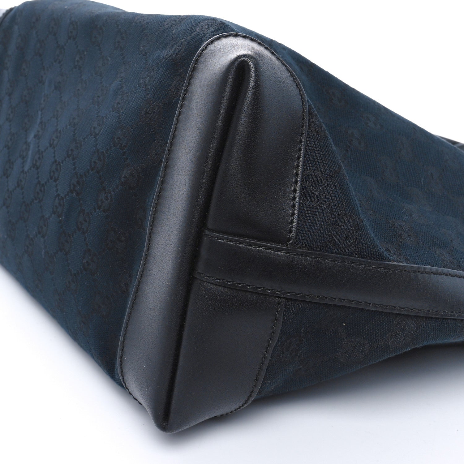 Gucci Monogram Medium Craft Tote Black 9 of 9