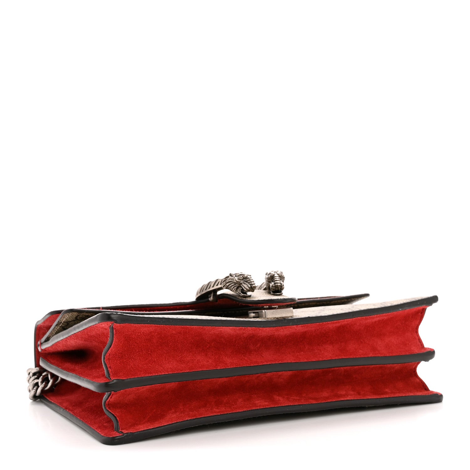 Gucci GG Supreme Monogram Small Dionysus Shoulder Bag Red 4 of 11