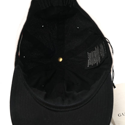 Gucci Gabardine Gucci Headband Baseball Hat M Black 7 of 9