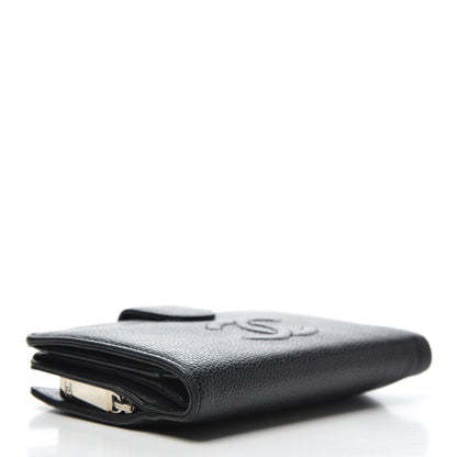 Chanel Caviar Timeless CC French Wallet Black 4 of 15