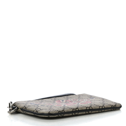 Gucci GG Supreme Monogram Kingsnake Zip Pouch Black 5 of 11