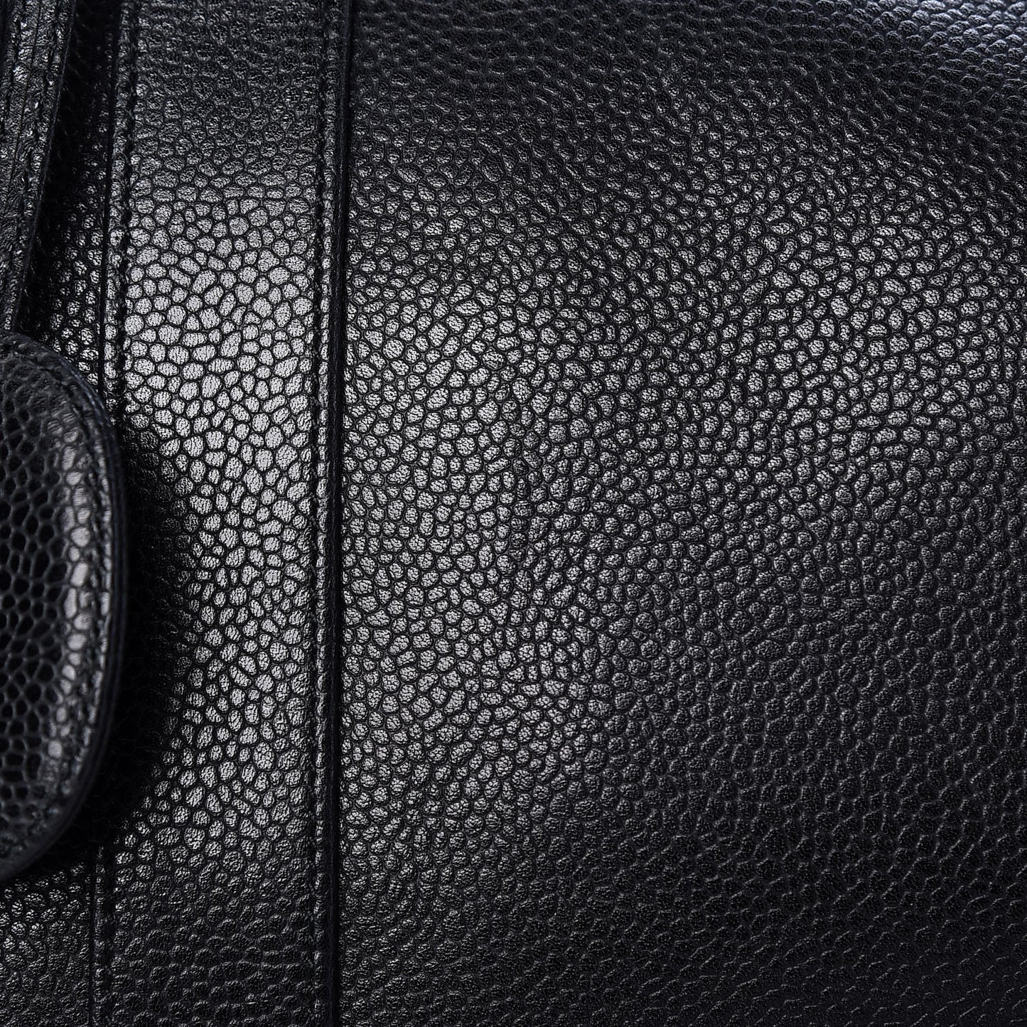 Caviar Timeless CC Duffel Bag Black