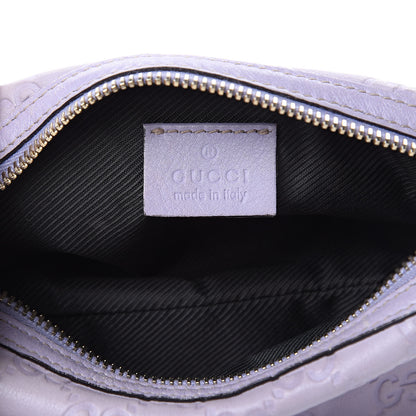 Gucci Guccissima Small Cosmetic Case Lilac 6 of 10