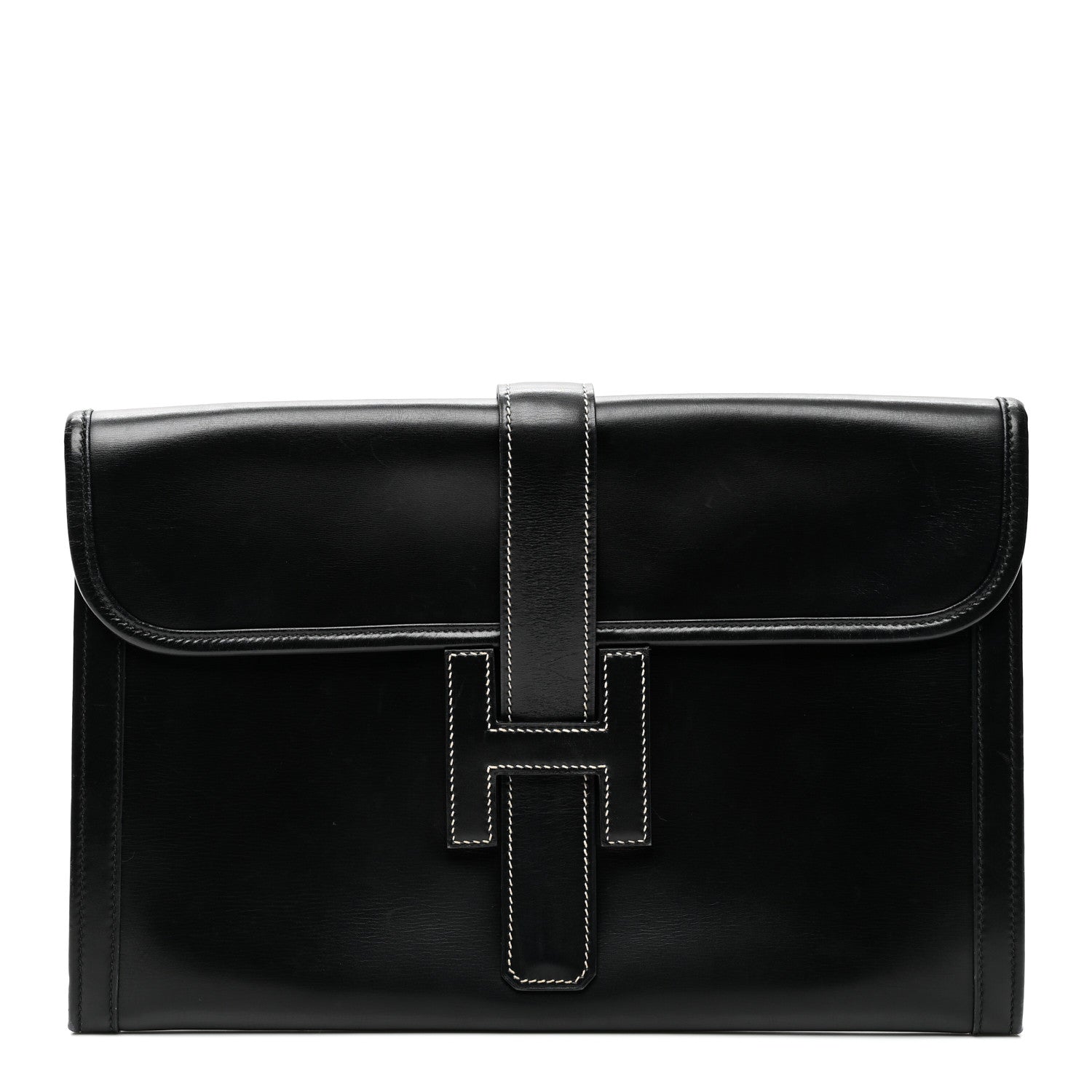 Hermes Box Jige PM Clutch Black 1 of 9