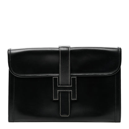 Hermes Box Jige PM Clutch Black 1 of 9