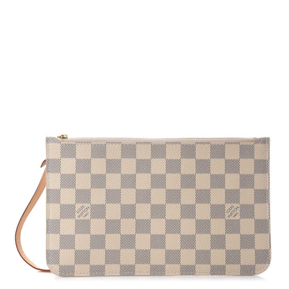 Louis Vuitton Damier Azur Neverfull MM GM Pochette 1 of 8