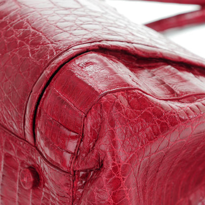 Nancy Gonzalez Crocodile Large Linda Tote Tote Red 8 of 8