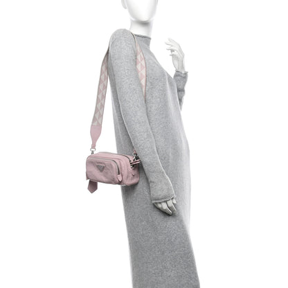 Prada Nappa Antique Multi-Pocket Shoulder Bag Alabastro 2 of 10
