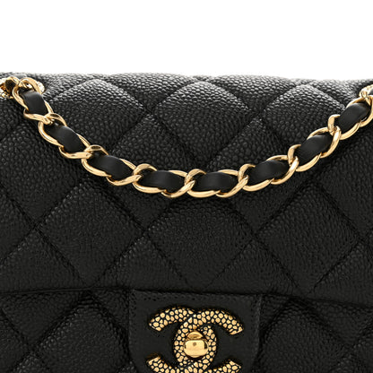 Chanel Grained Lambskin Quilted Mini Flap Black 8 of 11
