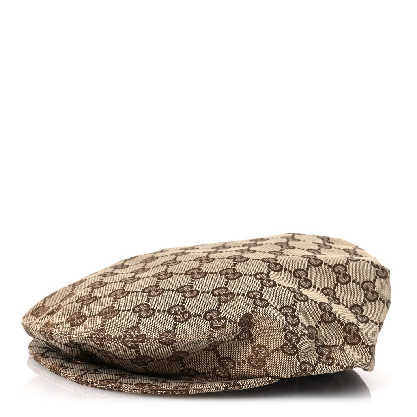 Monogram Flat Cap M Beige