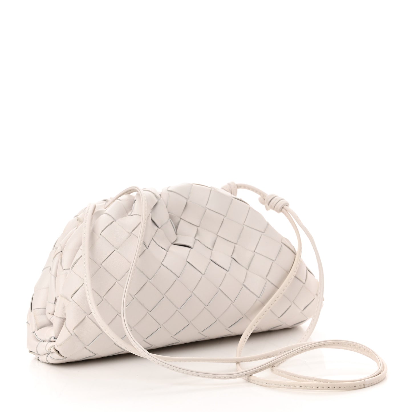 Nappa Intrecciato The Mini Pouch Chalk