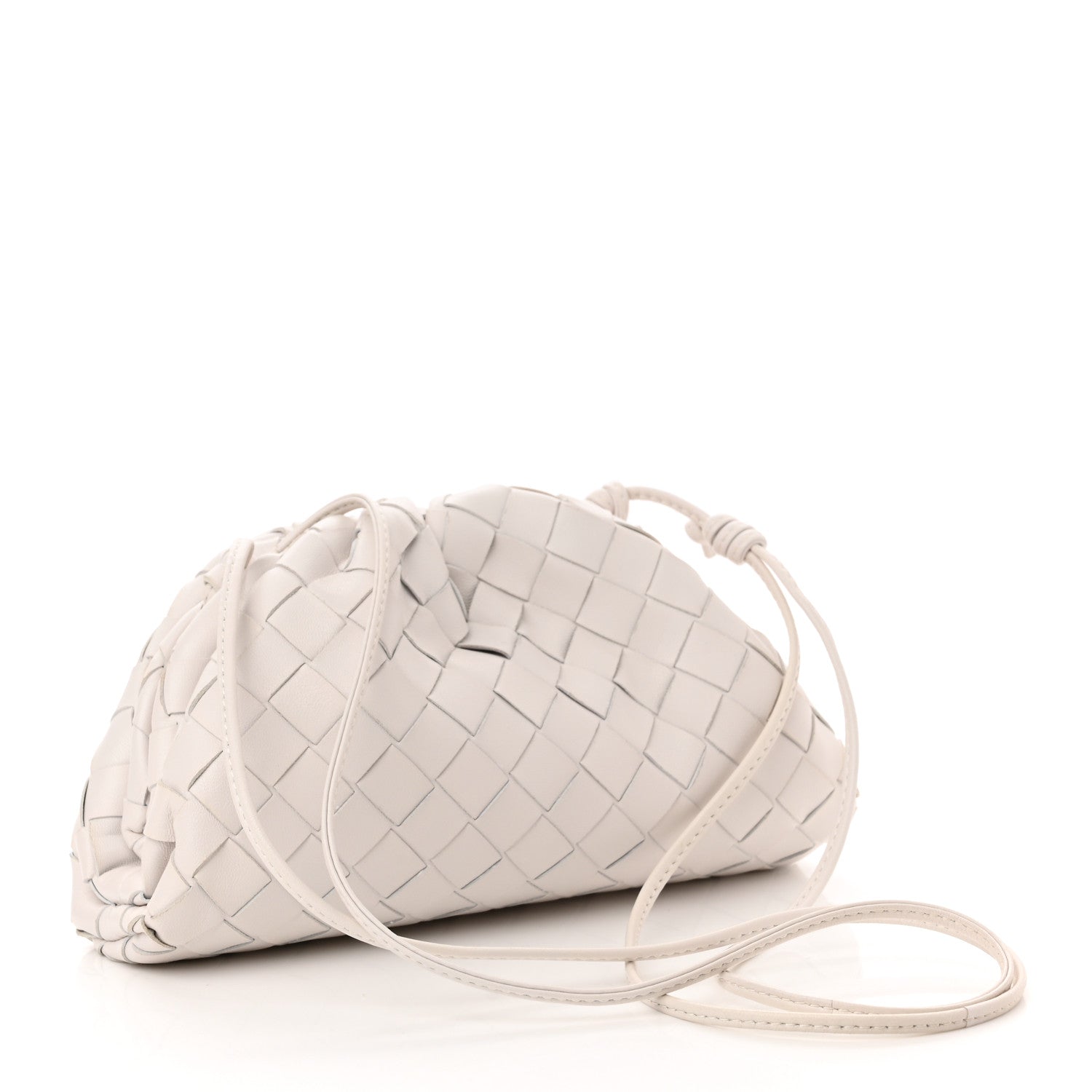 Bottega Veneta Nappa Intrecciato The Mini Pouch Chalk 3 of 11