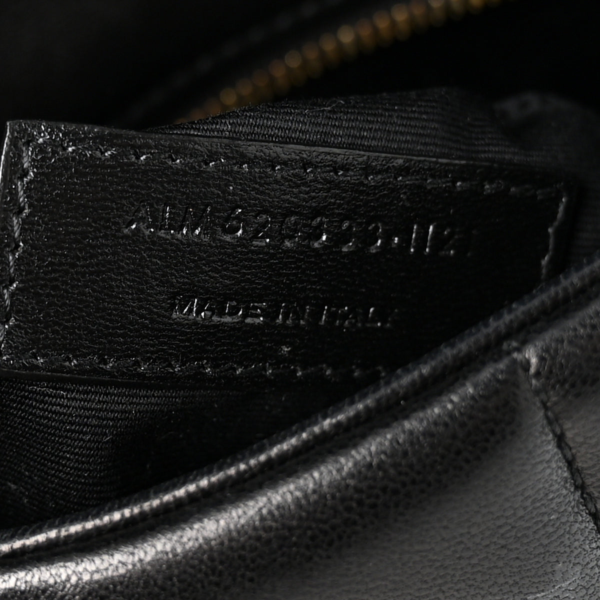 Saint Laurent Lambskin Quilted Toy Loulou Puffer Monogram Chain Satchel Black 7 of 11