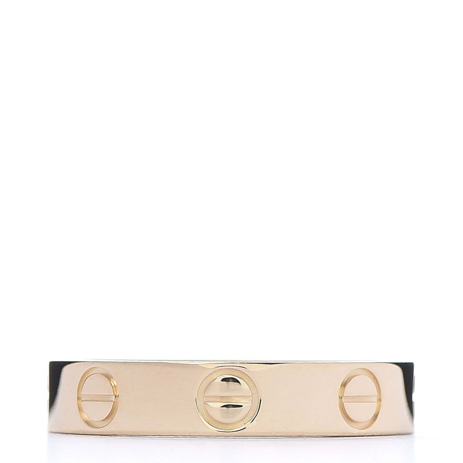 Cartier 18K Yellow Gold 3.5mm LOVE Wedding Band Ring 49 5 3 of 5