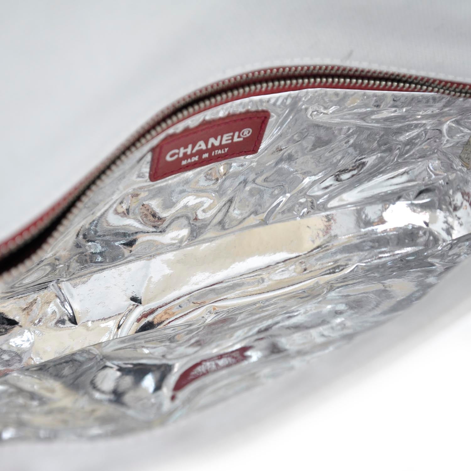 Chanel N°5 Foil Quilted Flap Bag 7 of 9