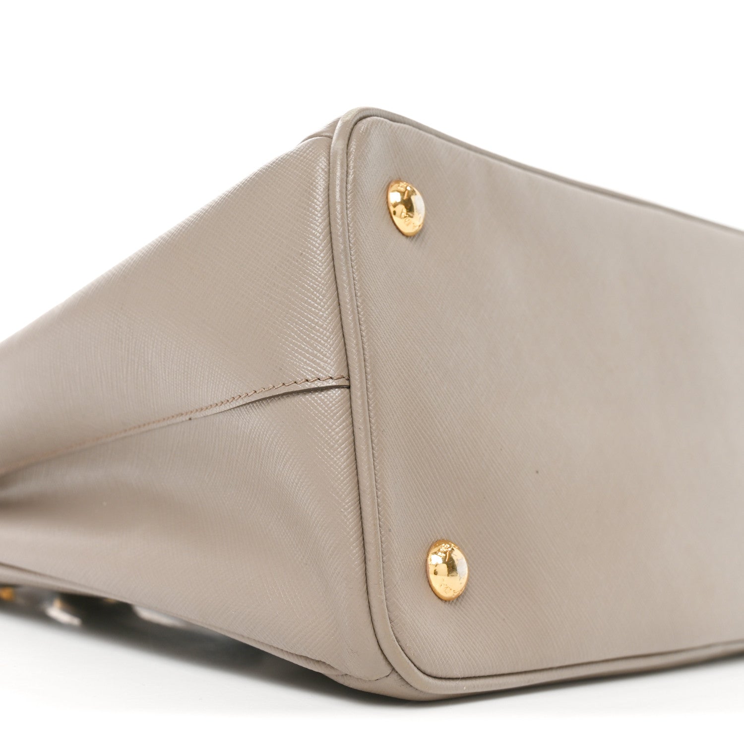 Prada Saffiano Lux Small Tote Argilla 8 of 9