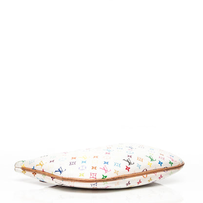 Louis Vuitton Monogram Multicolor Pochette Plate GM White 4 of 6